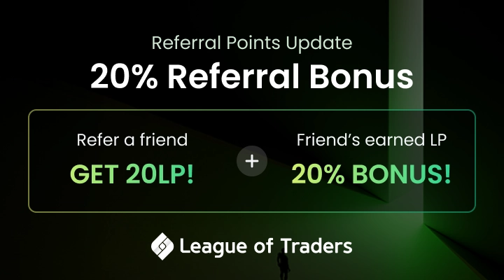 Upgrade: Referral System for League Points!